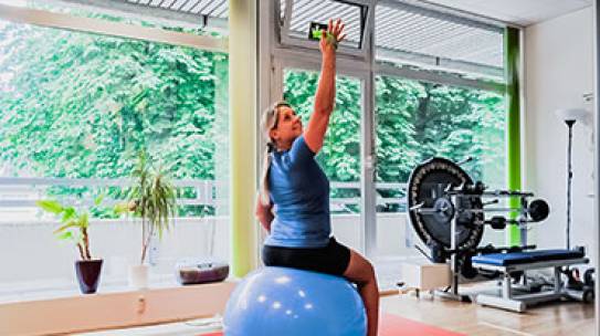 Krankengymnastik und Atemtherapie