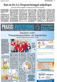 Deutlich mehr Therapiekapazitäten - Platz für spezielles Reha-Programm „t-rena“